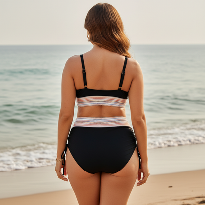 High-Waist Shaping Bikini Set
