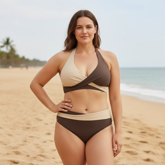 Avaïa Cocoa Bikini Set
