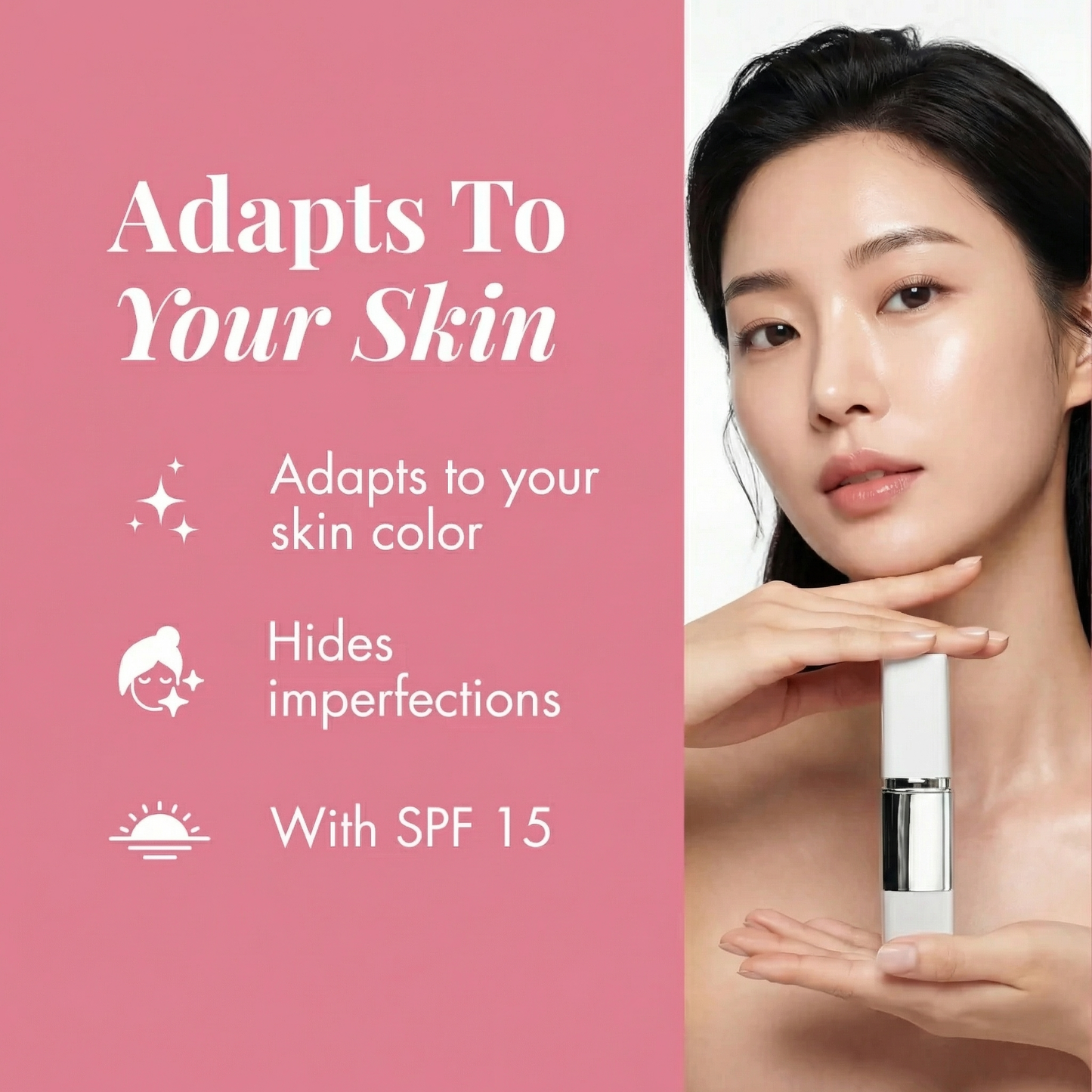 Reverse-aging Adaptive Foundation Stick (K-beauty technology)